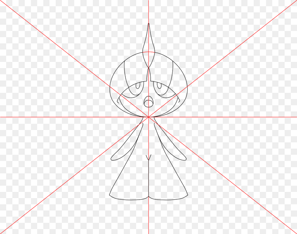 How To Draw Pokemon Ralts Step Diagram, Light, Nature, Night, Outdoors Free Transparent Png