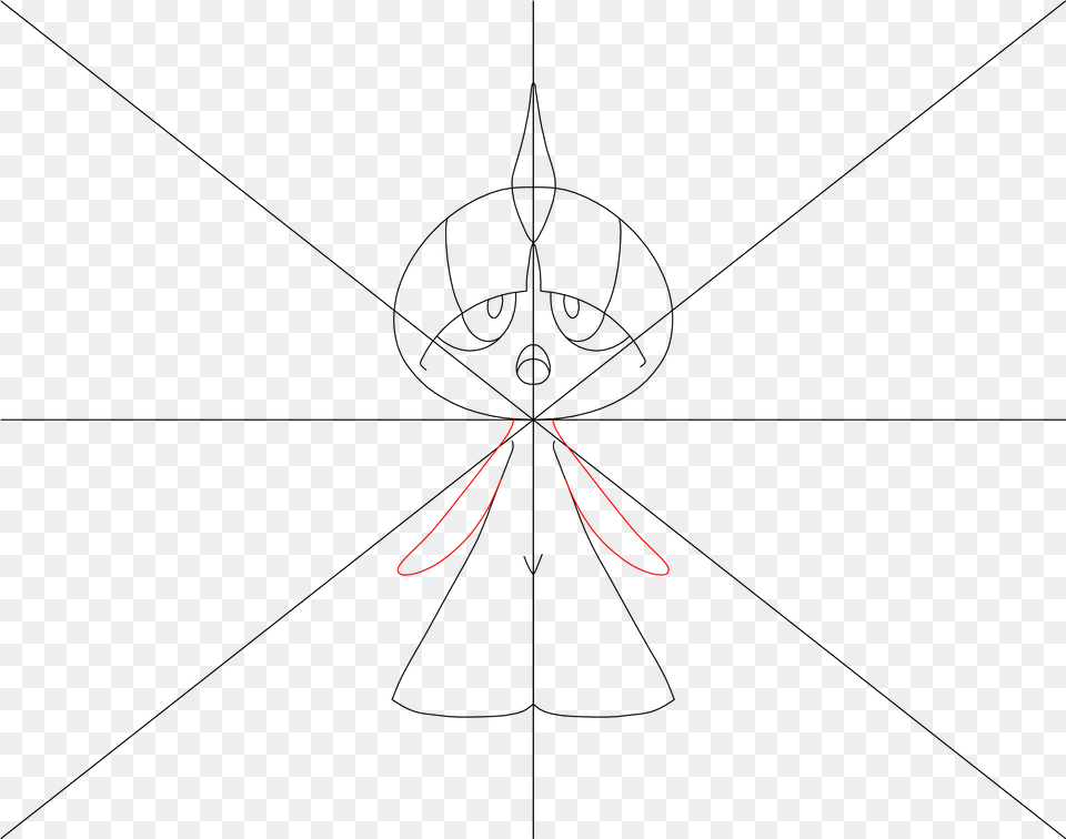 How To Draw Pokemon Ralts Step Diagram, Face, Head, Person Png Image