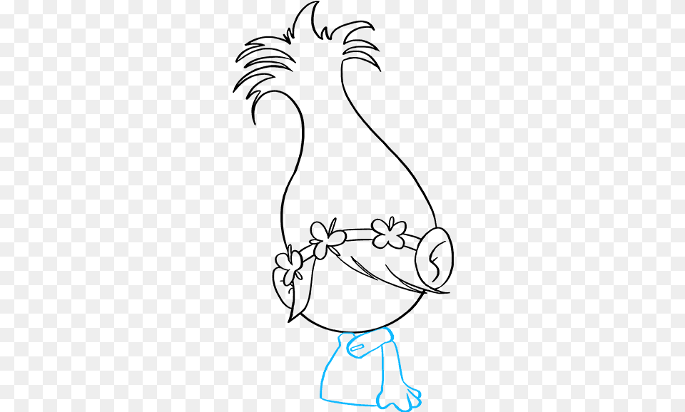 How To Draw Poppy From Trolls Rooster, Accessories, Bag, Handbag, Purse Free Png