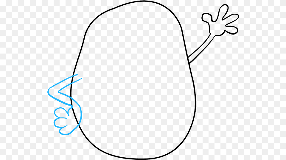 How To Draw Potato Draw A Potato, Clothing, Hat Free Png