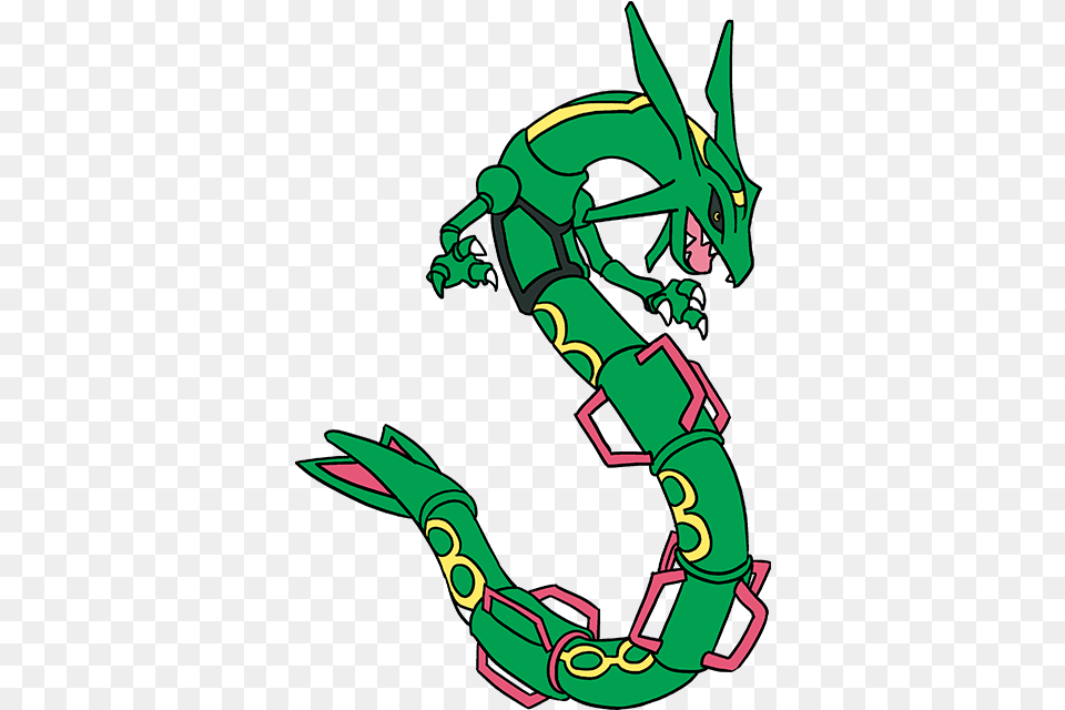 How To Draw Rayquaza Draw Rayquaza Step By Step, Electronics, Hardware Png