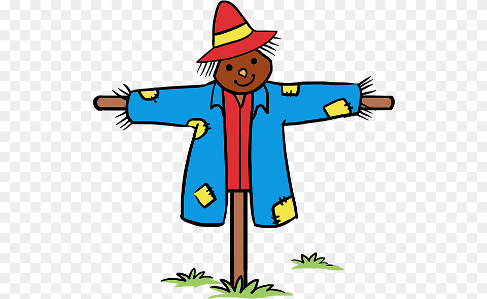 How To Draw Scarecrow Drawing, Clothing, Coat, Baby, Person Free Png Download