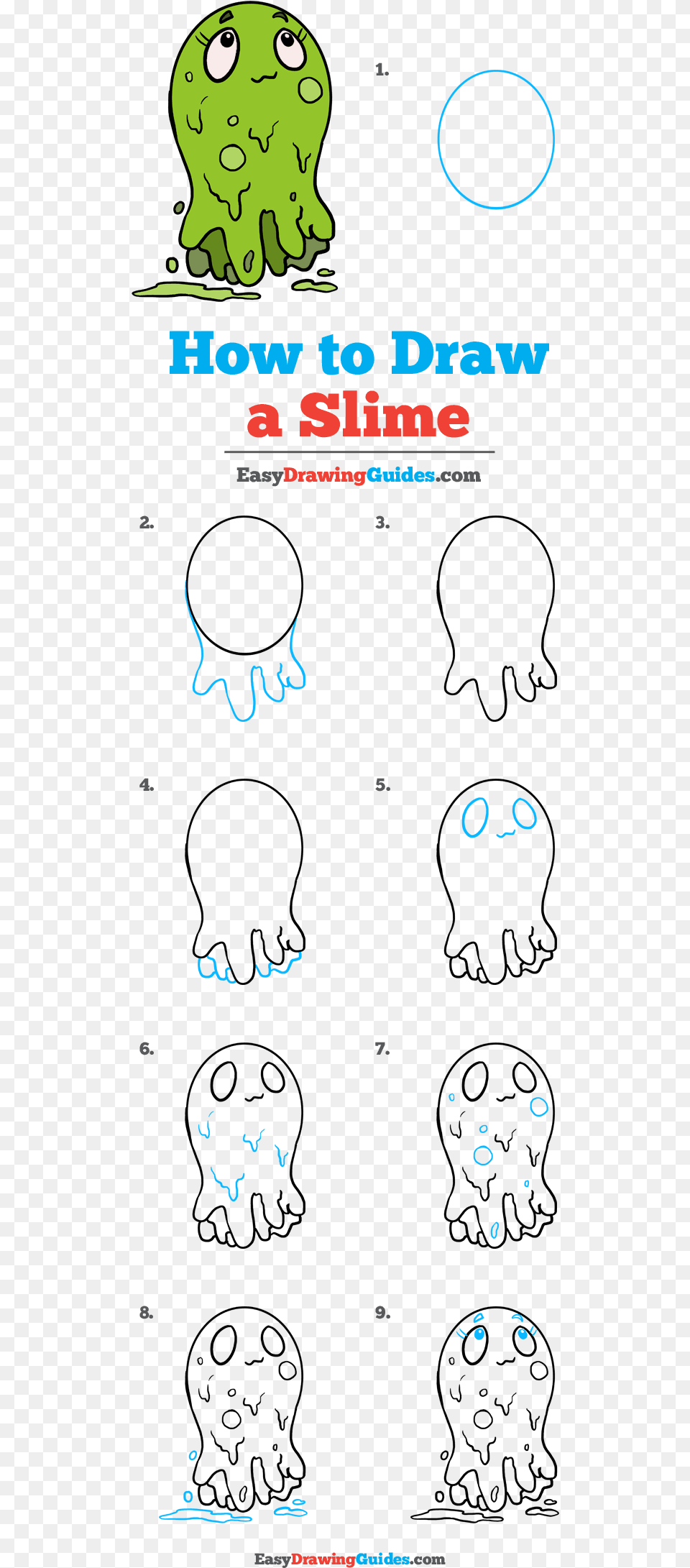 How To Draw Slime, Text Png Image