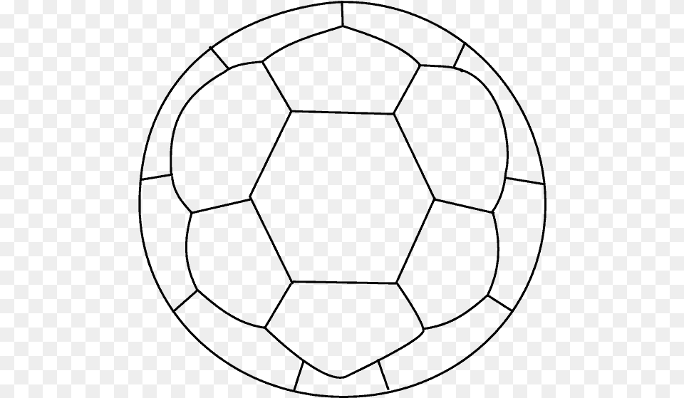 How To Draw Soccer Ball Drawing, Gray Png Image