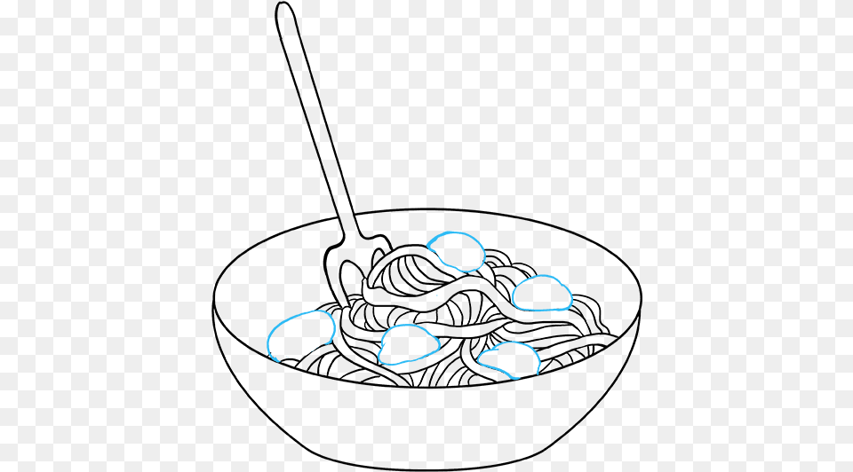 How To Draw Spaghetti Easy To Draw Spaghetti, Water, Sea, Outdoors, Nature Png Image
