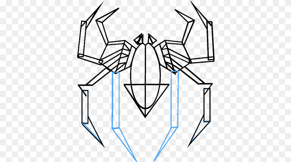 How To Draw Spiderman Logo Spider Man Logo, Cutlery, Fork Png