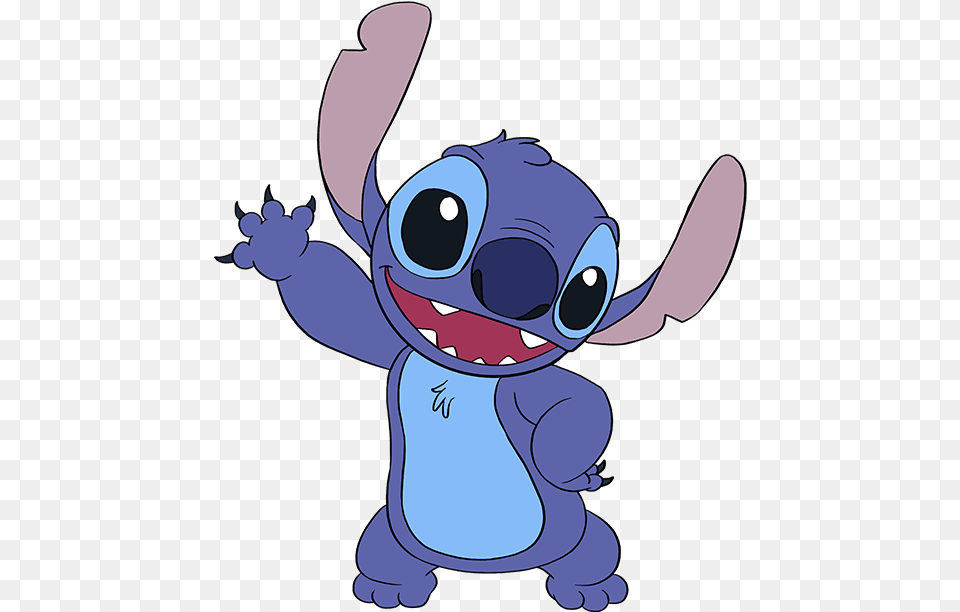 How To Draw Stitch From Lilo And Stitch Drawing Lilo And Stitch, Cartoon, Baby, Person Png