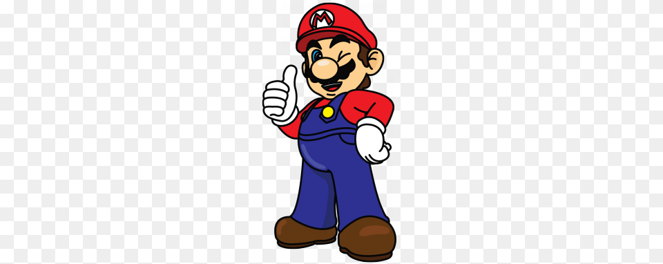 How To Draw Super Mario From Nintendo Video Games Easy Step, Baby, Person, Face, Head Png Image