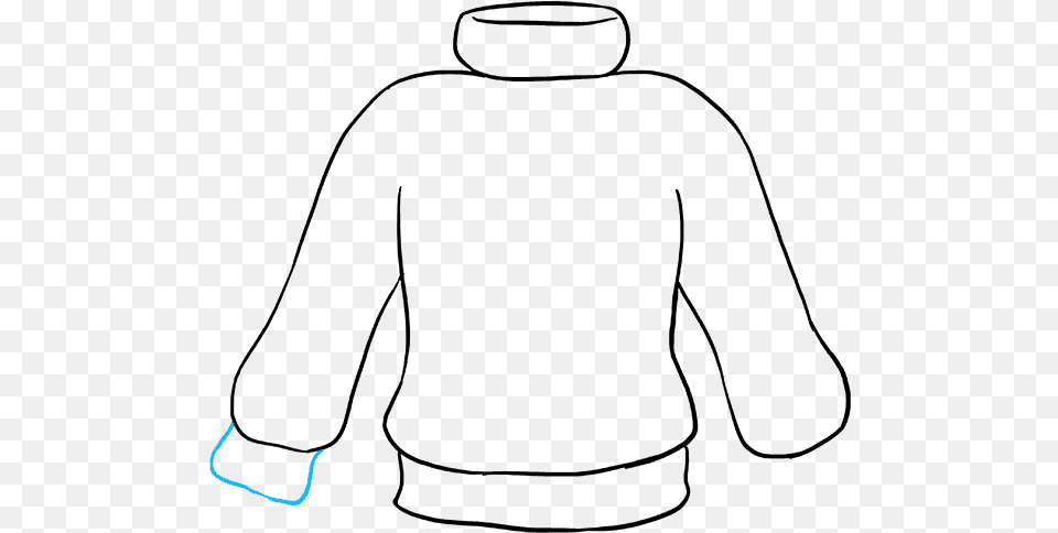 How To Draw Sweater Line Art, Electronics, Hardware Free Png