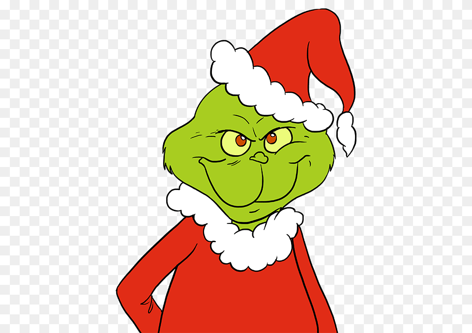 How To Draw The Grinch, Cartoon, Baby, Person, Face Png Image