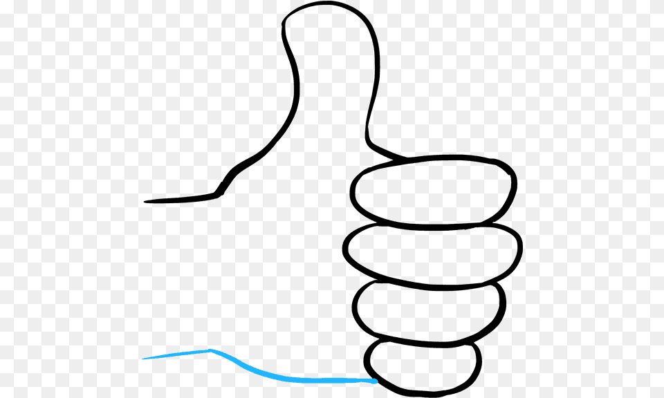 How To Draw Thumbs Up Sign Hiw To Draw Thumbs Up Free Png Download