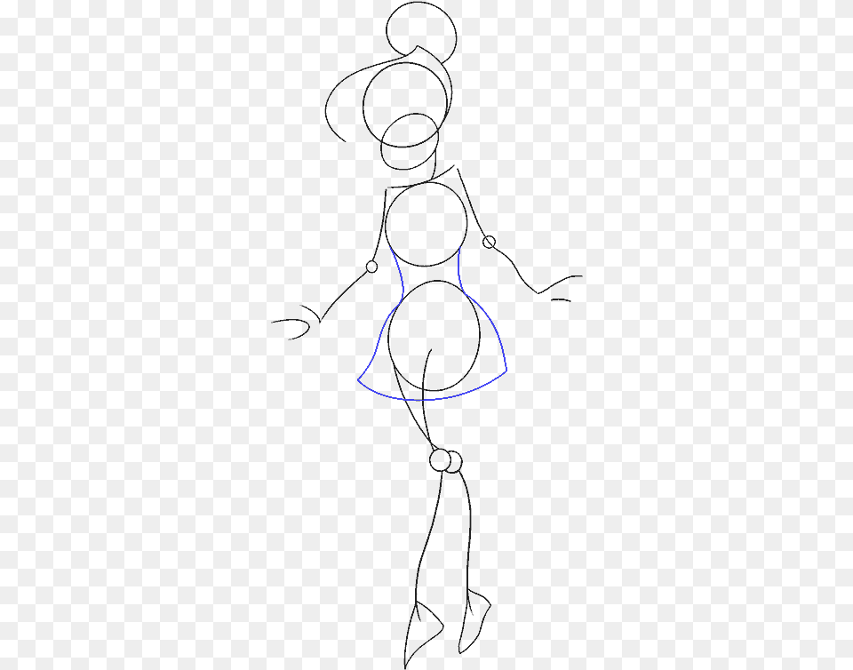 How To Draw Tinkerbell Line Art, Silhouette, Clothing, Hat, Lighting Free Png