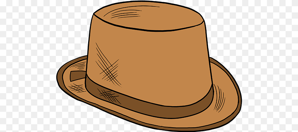 How To Draw Top Hat Cowboy Hat, Clothing, Cowboy Hat, Sun Hat Png