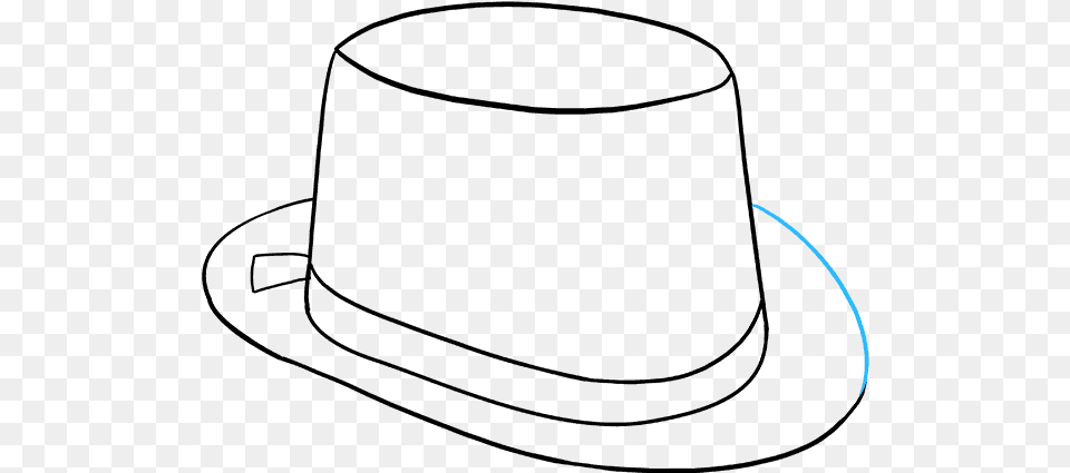 How To Draw Top Hat Line Art, Nature, Night, Outdoors, Astronomy Png Image