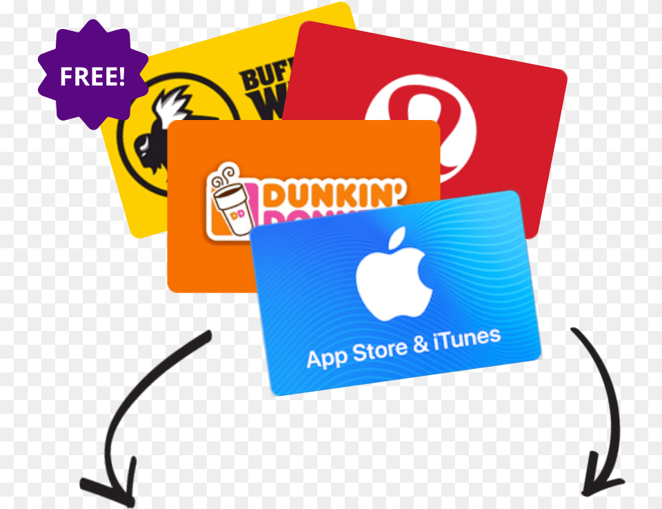 How To Earn Gift Cards Dunkin Donuts, Text, Credit Card Free Transparent Png