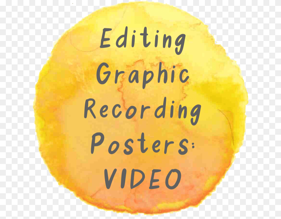 How To Edit Graphic Recording Posters Circle, Text Free Png