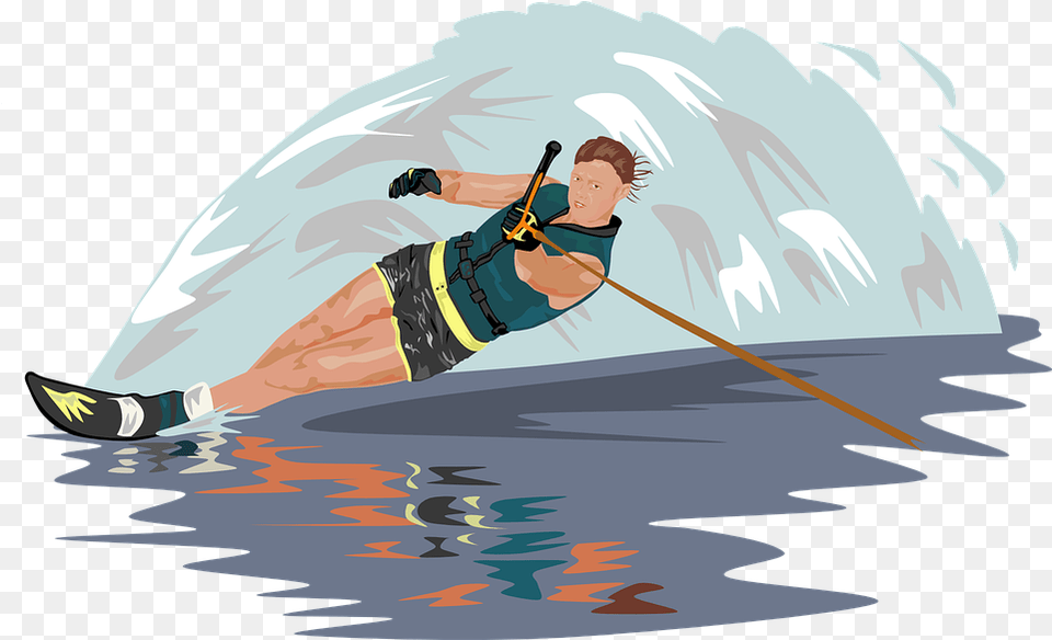 How To Extend The Water Ski Season Water Skiing, Clothing, Vest, Lifejacket, Person Png Image