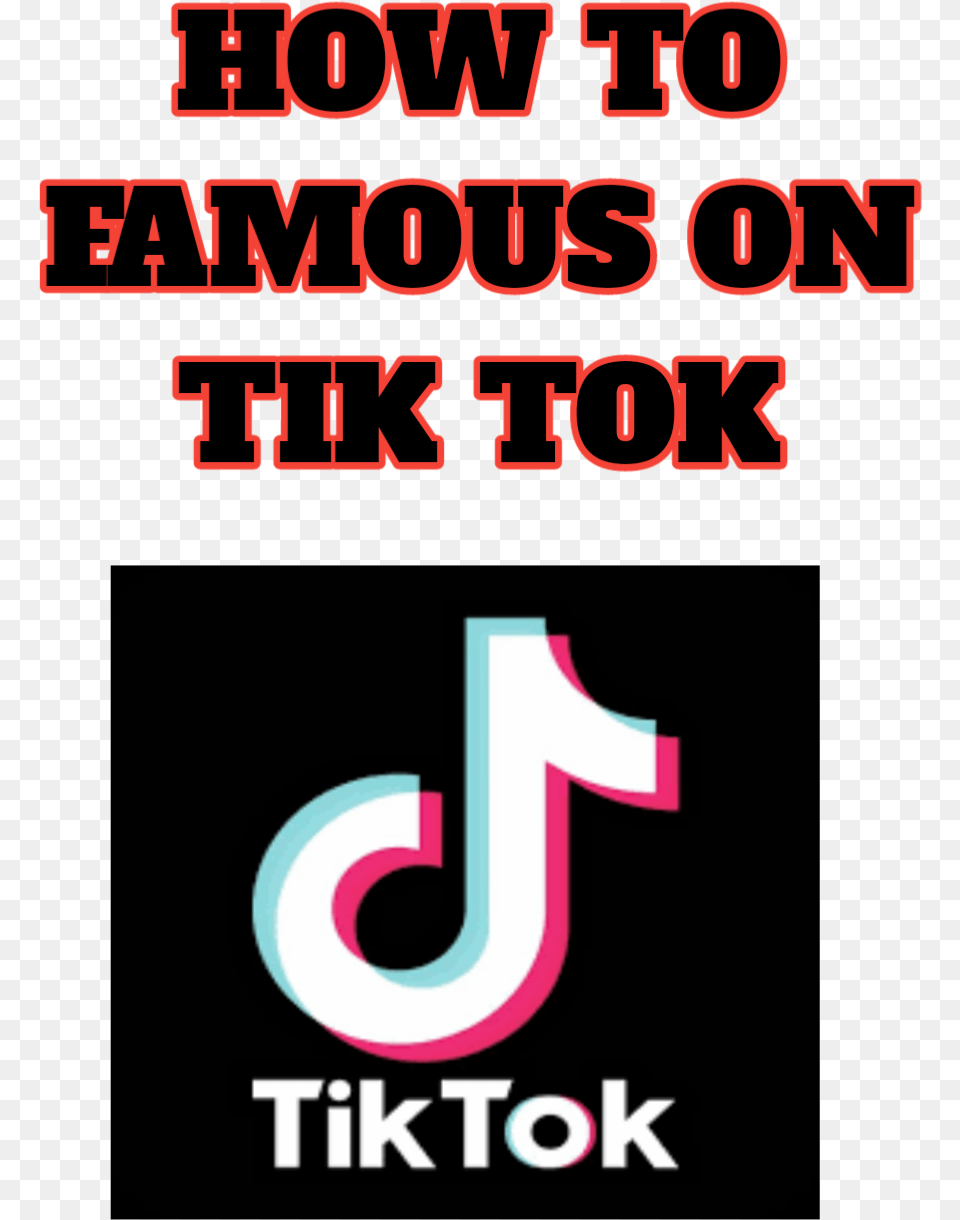 How To Famous On Tik Tok Graphic Design, Book, Publication, Text, Number Free Png Download