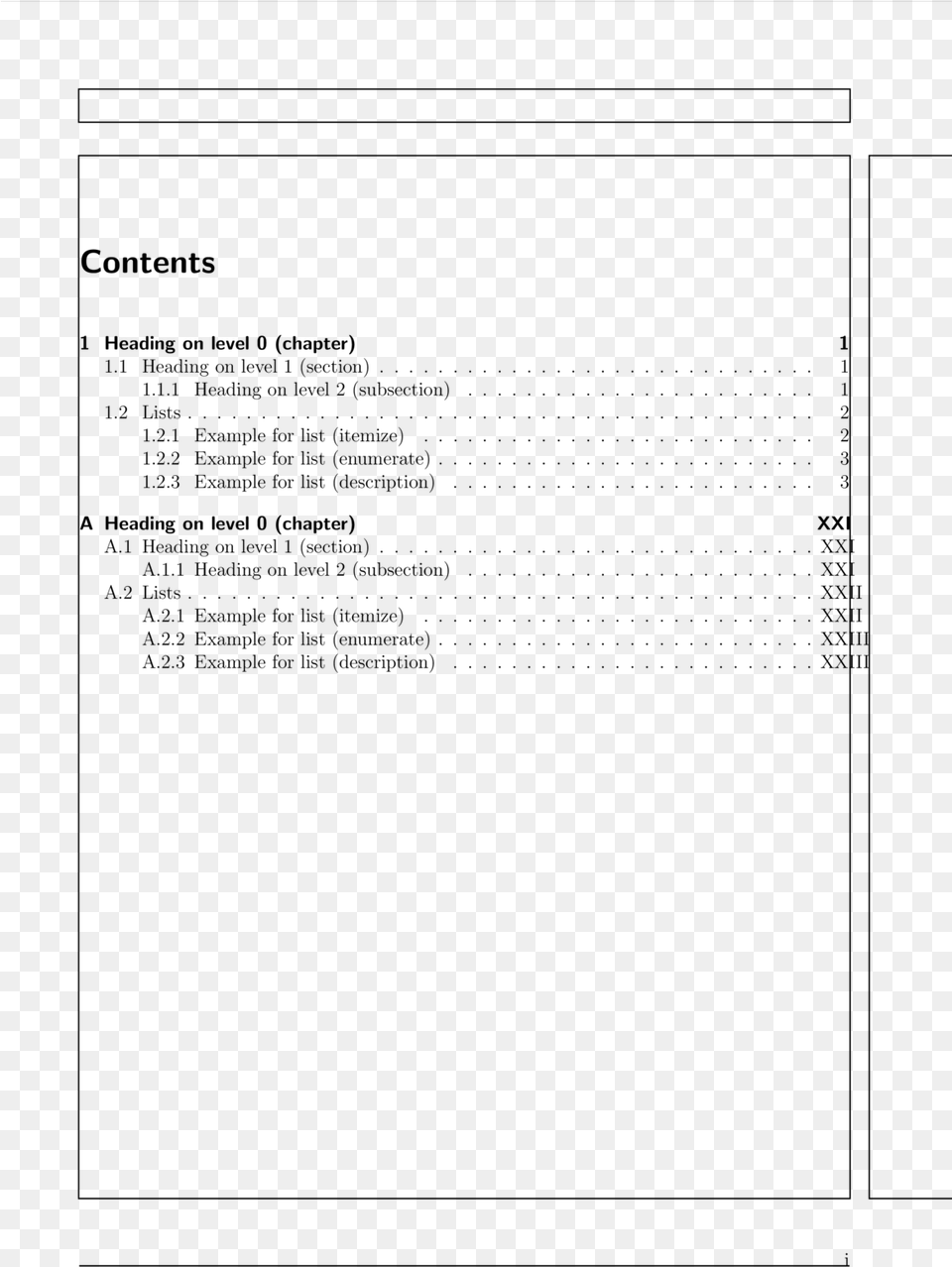 How To Fix This Table Of Contents Document, Gray Png