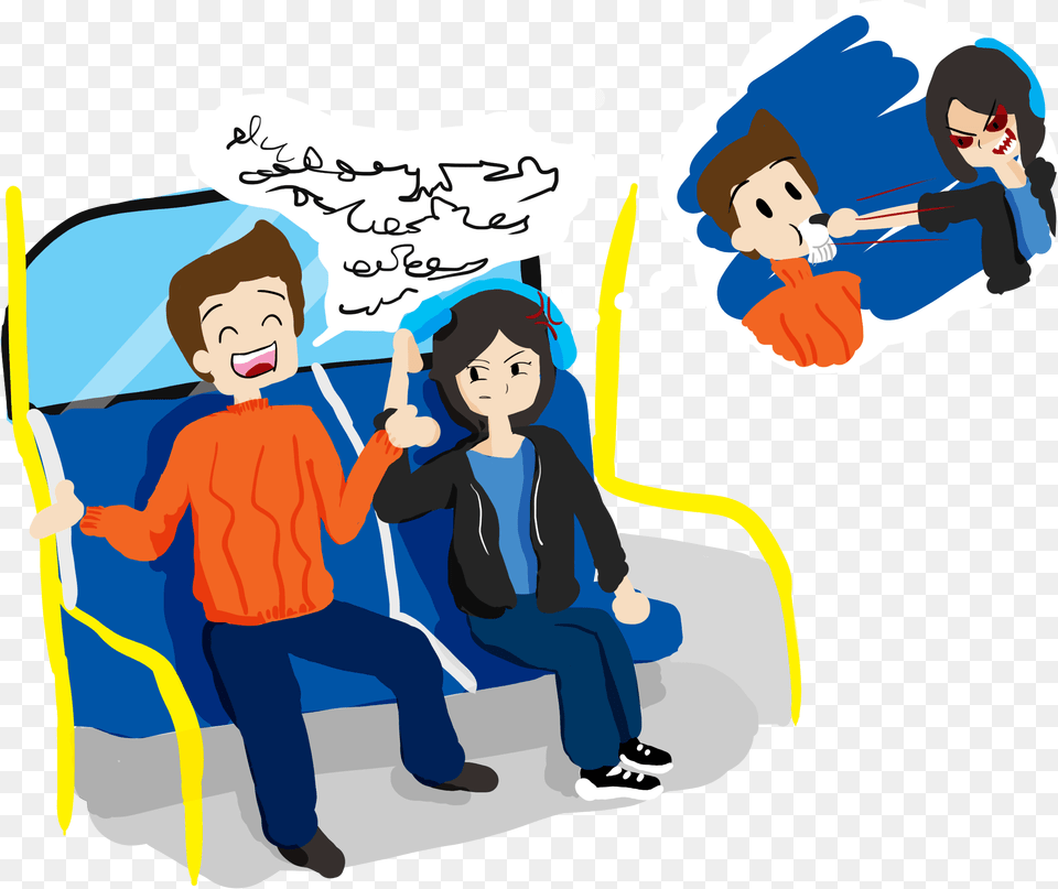 How To Get People Talk In The Bus, Baby, Book, Publication, Comics Free Png