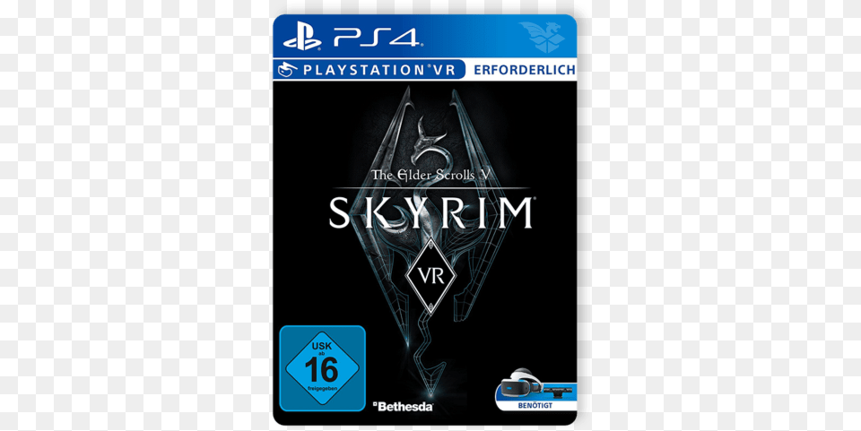 How To Get Skyrim Vr Ps4 Open Up A Box Cover, Text Free Png