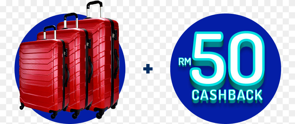 How To Get The 3 In 1 Universal Traveller Luggage Bag Hong Leong Credit Card 2019, Baggage, Suitcase, Device, Grass Free Png Download