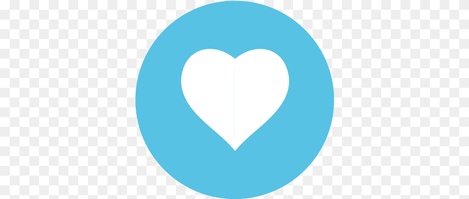 How To Give Blue Blue Heart Circle Icon, Logo Free Png Download
