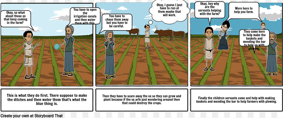 How To Grow And Make Crops Cartoon, Book, Comics, Publication, Person Free Png Download