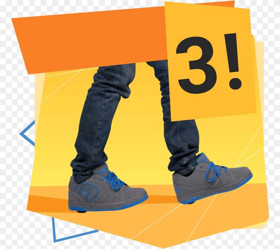 How To Heely Step 3 Sneakers, Clothing, Footwear, Shoe, Sneaker Png Image