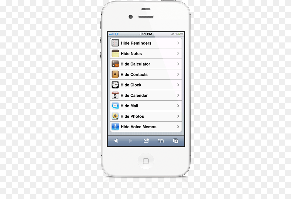 How To Hide Any Stock App Iphone, Electronics, Mobile Phone, Phone, Text Free Transparent Png