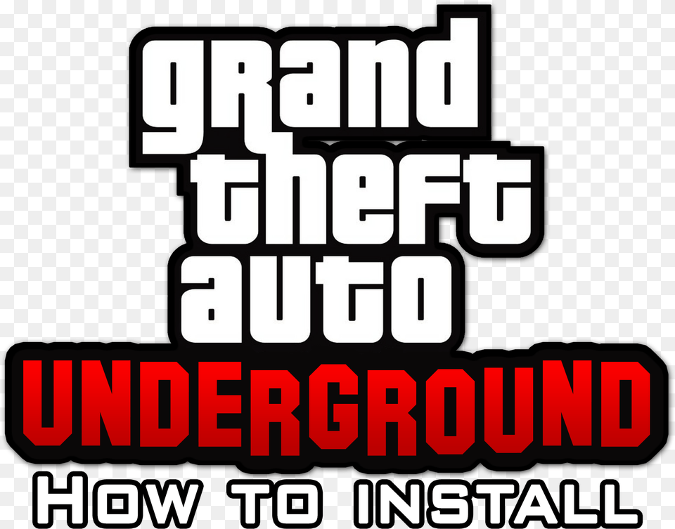 How To Install Gta Underground Weapons Download, Scoreboard, Advertisement, Text, Poster Free Transparent Png