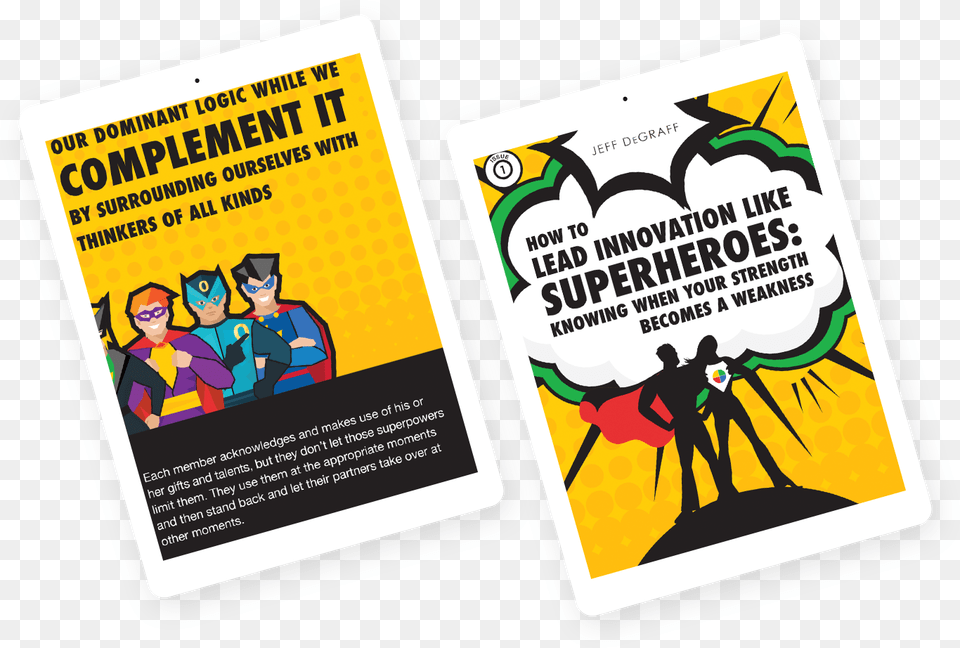 How To Lead Innovation Like Superheroes Graphic Design, Advertisement, Poster, Baby, Person Png