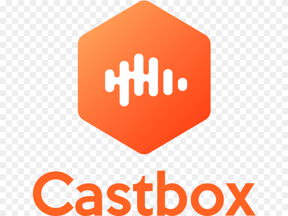 How To Listen Winnetka Castbox Logo, Sign, Symbol, Road Sign, Food Free Png Download