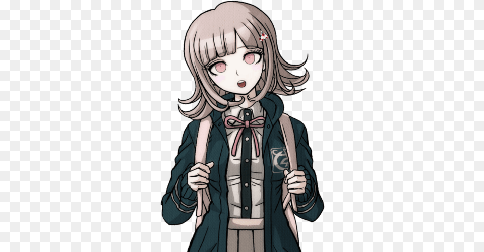 How To Look Like An Anime Character Without Makeup Or Chiaki Nanami, Book, Comics, Publication, Baby Png Image