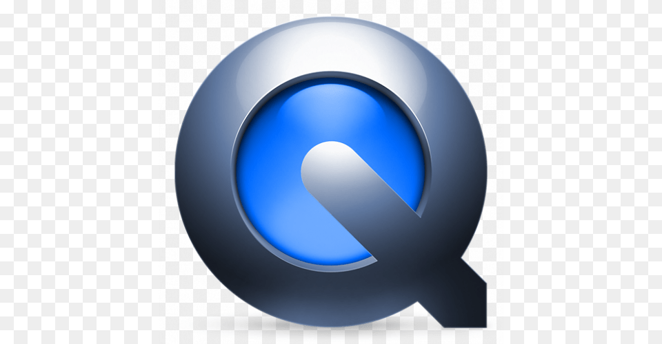 How To Loop Video With Quicktime Player Quick Time Player Logo, Sign, Symbol, Lighting, Sphere Free Png