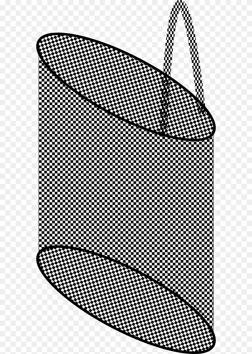 How To Make A Chainmail Shirt Making The Shoulder Straps Monochrome, Bag, Accessories, Handbag, Basket Free Png
