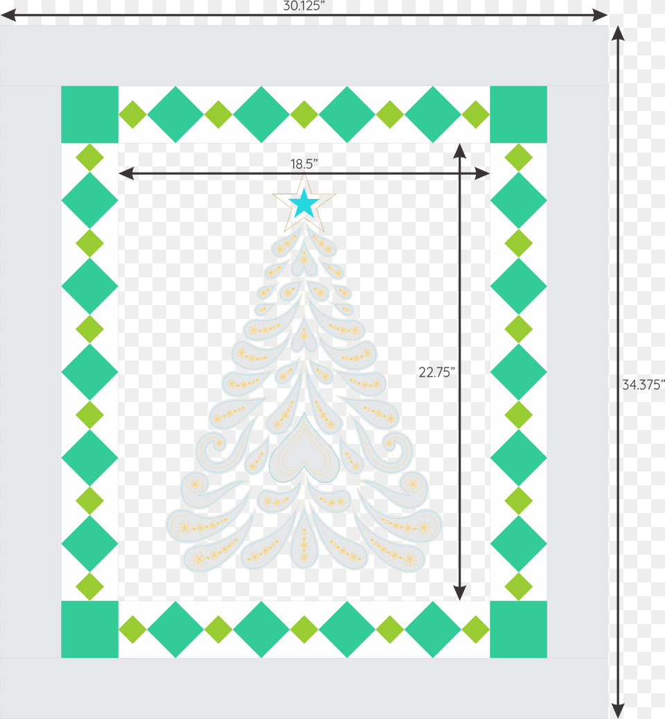 How To Make A Diamond Border Christmas Tree, Chess, Game, Christmas Decorations, Festival Free Transparent Png