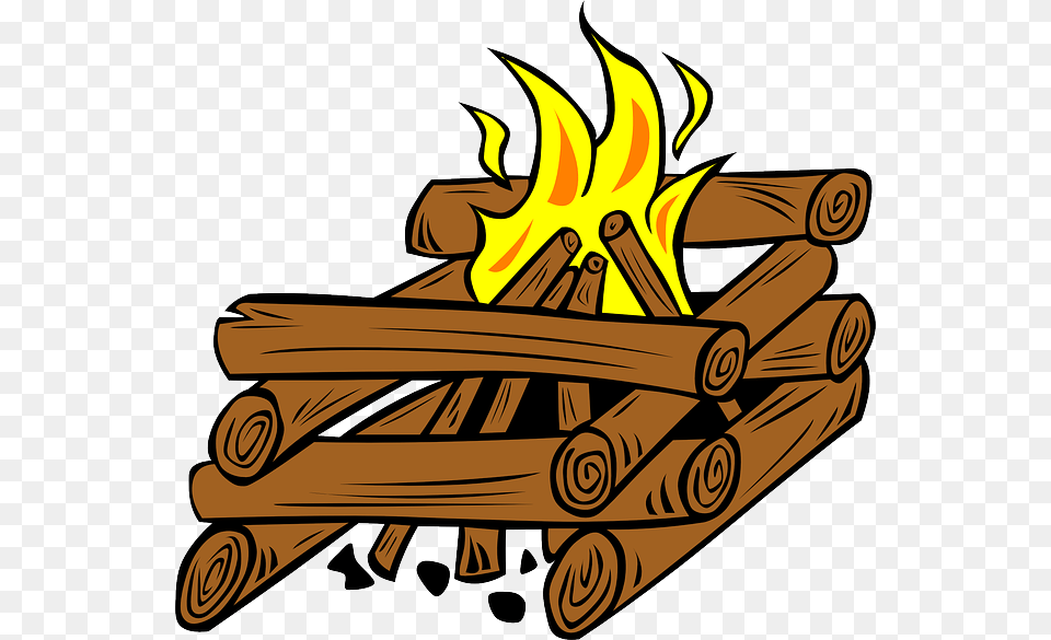 How To Make A Fire In The Woods, Flame, Wood, Bulldozer, Machine Free Transparent Png