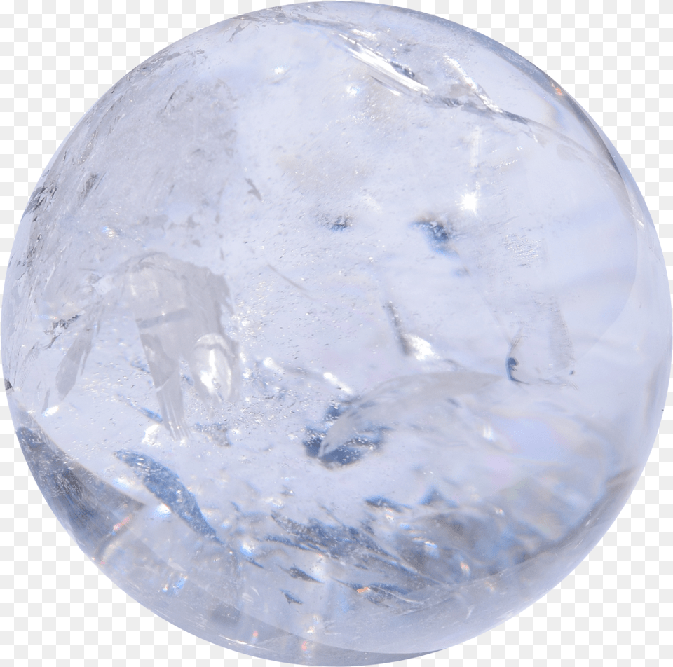 How To Make A Glass Ball Amlong Crystal Clear Quartz Crystal Ball, Sphere, Mineral, Accessories, Jewelry Free Transparent Png