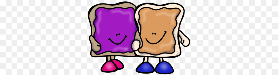 How To Make A Pbampj Sandwich, Cushion, Home Decor, Purple, Smoke Pipe Free Png Download