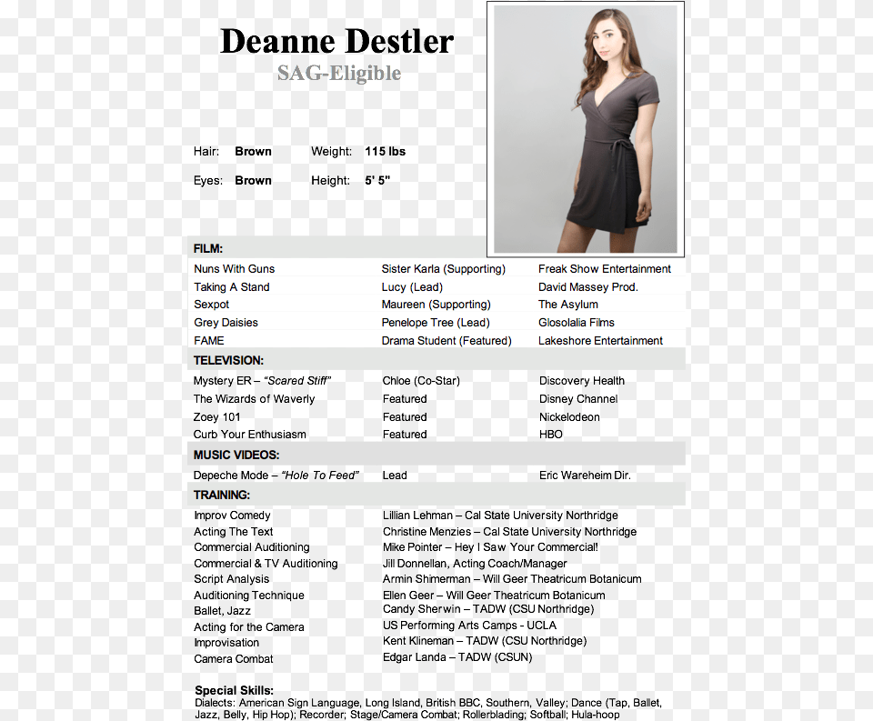 How To Make A Resume For Acting With No Experience Example Of Resume For Domestic Helper, Clothing, Dress, Adult, Person Png Image