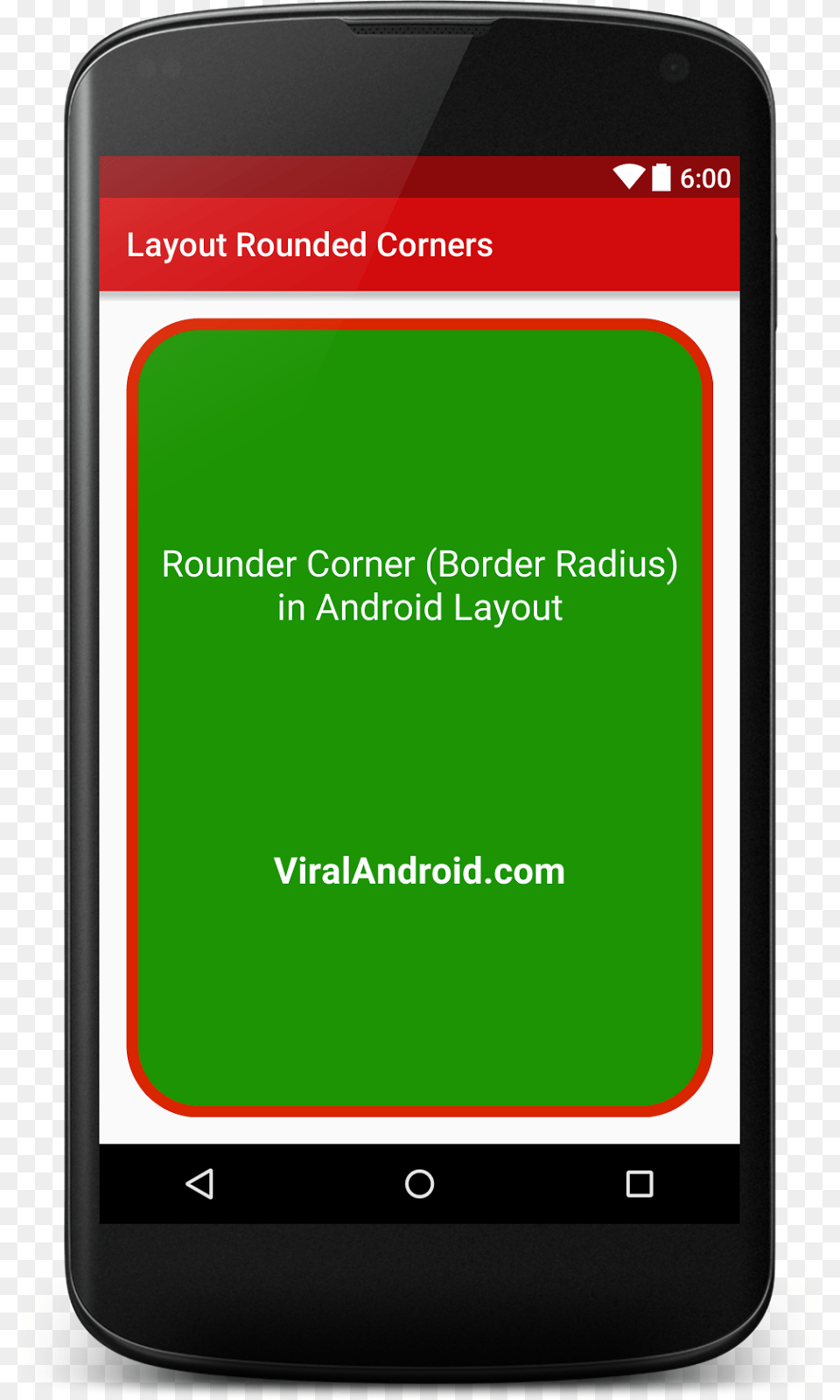 How To Make Rounded Corners In Android Layout Border Layout Android, Electronics, Mobile Phone, Phone Free Png