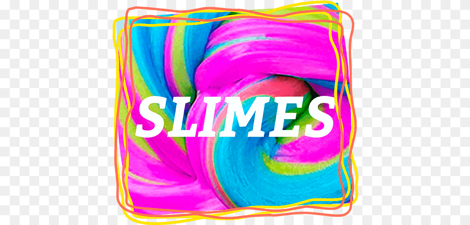 How To Make Slime Cute Slime, Dye, Yarn, Purple, Food Free Png Download