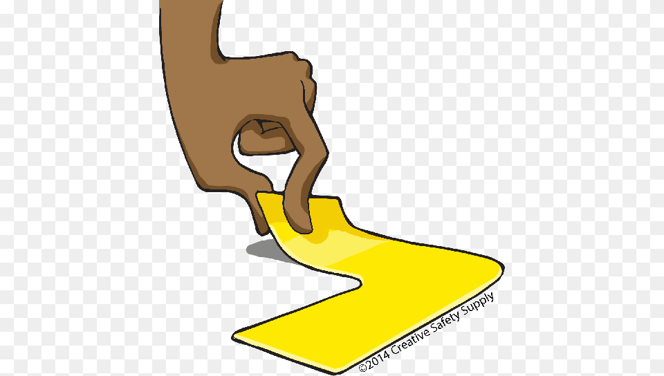 How To Mark Your Site With Floor Tape For Ultimate Safety, Text, Smoke Pipe Png