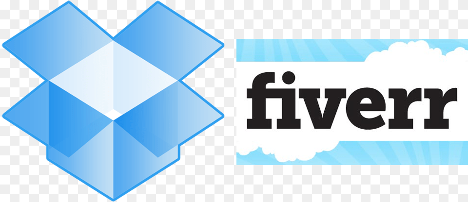 How To Max Out Your Dropbox Twice For A Fiverr Logo Boite Bleu Ouverte, Outdoors, Nature Png Image