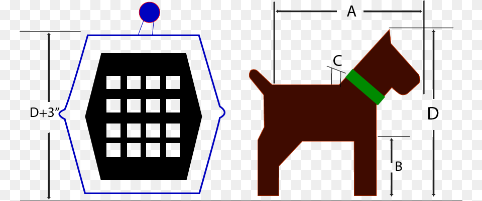How To Measure Your Pet For A Crate Pet Crate Measurements, Chart, Plot, Ammunition, Grenade Png