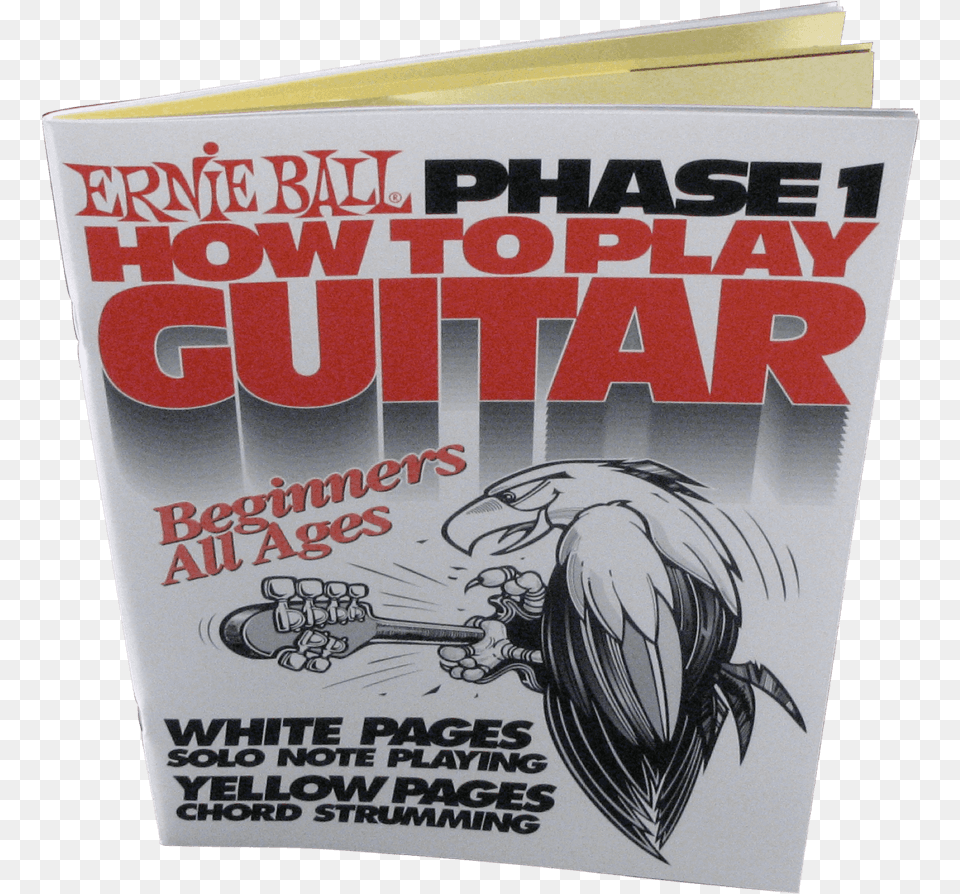 How To Play Guitar Phase 1 Book Front Ernie Ball How To Play Guitar Phase, Advertisement, Comics, Poster, Publication Png