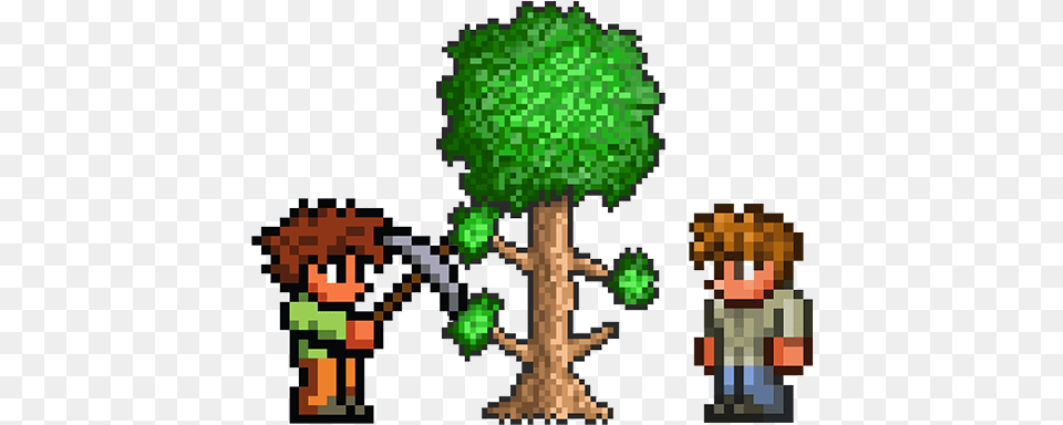How To Port Forward Terraria Servers In Terraria Discord Emoji, Green, Plant, Tree, Person Free Png