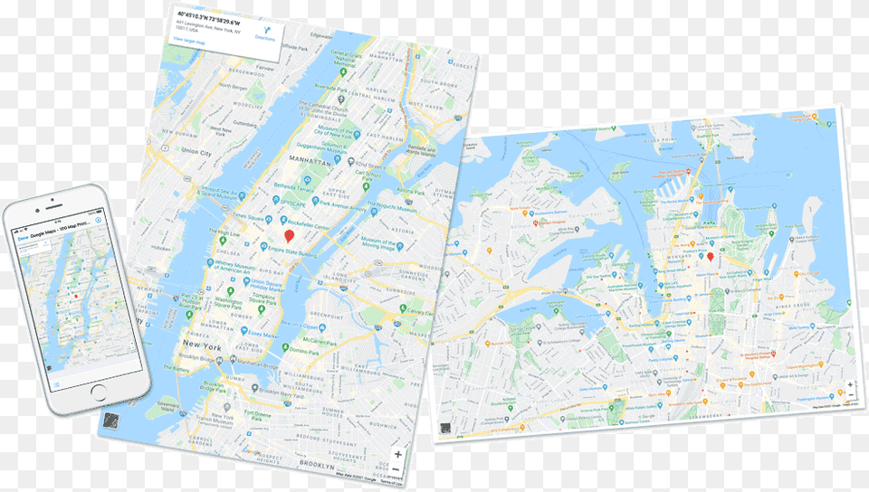 How To Print Google Maps Beautifully Dot, Chart, Plot, Electronics, Mobile Phone Free Png Download