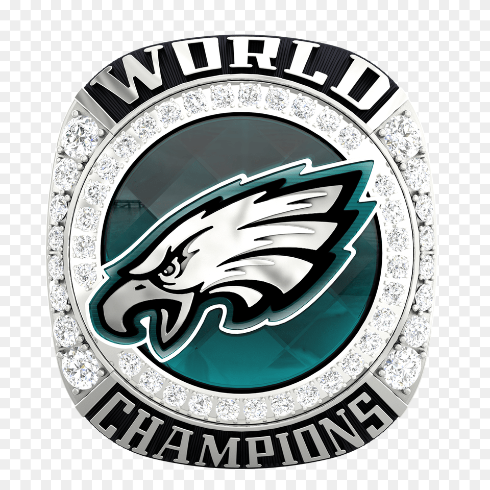 How To Purchase An Eagles Super Bowl Championship Ring, Accessories, Emblem, Symbol, Logo Free Png